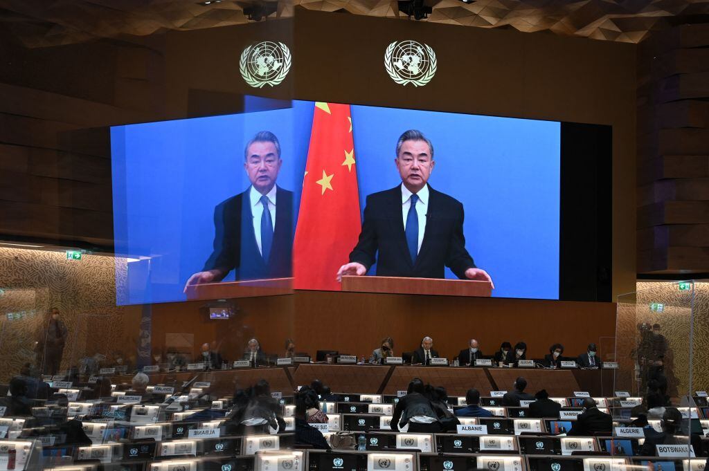 El ministro de relaciones exteriores chino Wang Yi