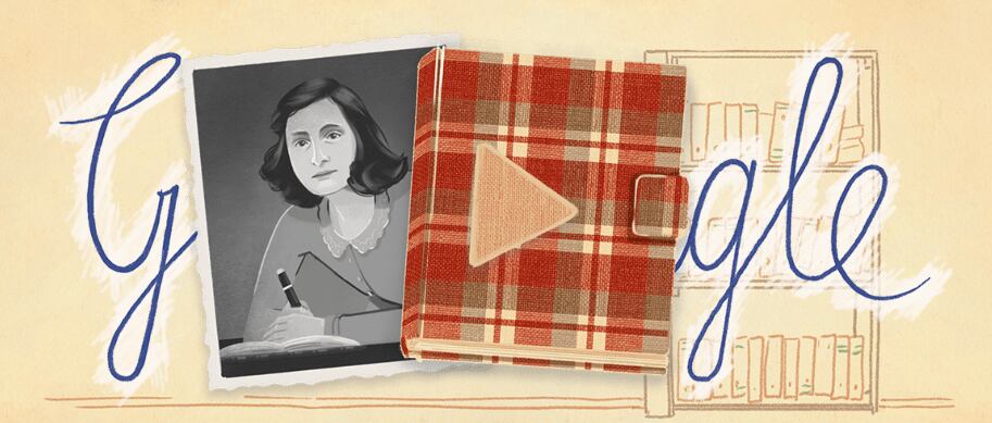 Google Doodle Ana Frank