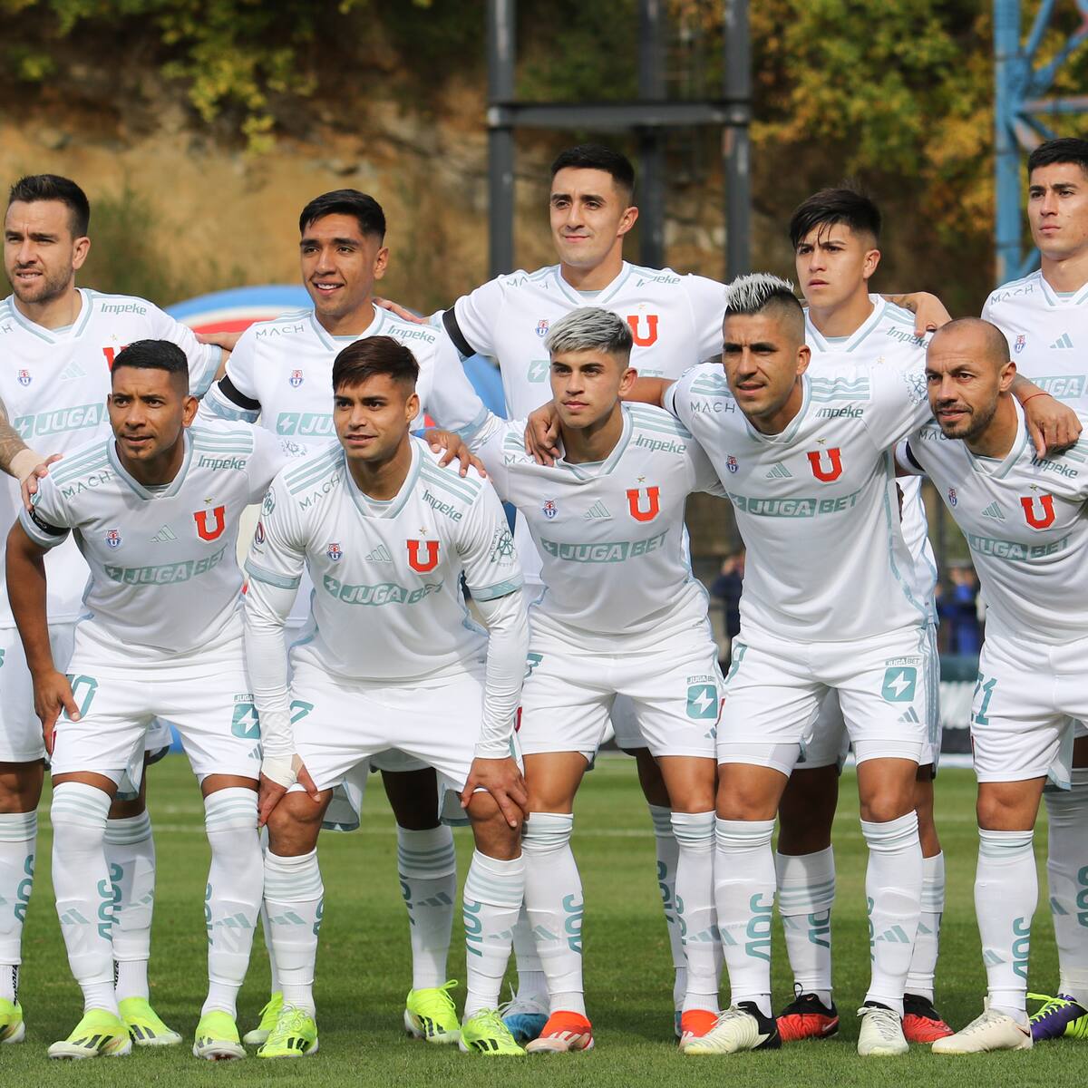 Con un solo cambio, en relación a Talcahuano: La más probable formación de la U para recibir a Deportes Iquique