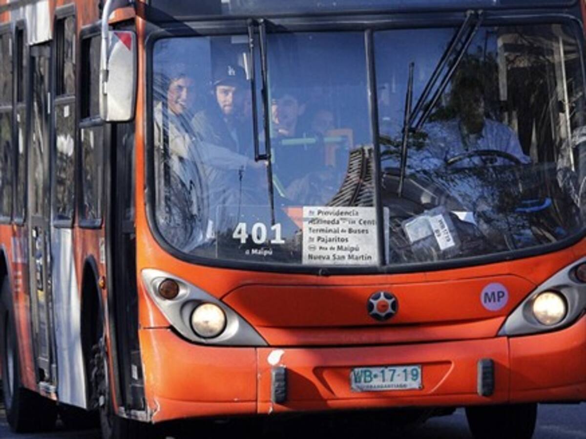 Transantiago sufrirá alza en sus pasajes a contar del lunes 19 de febrero