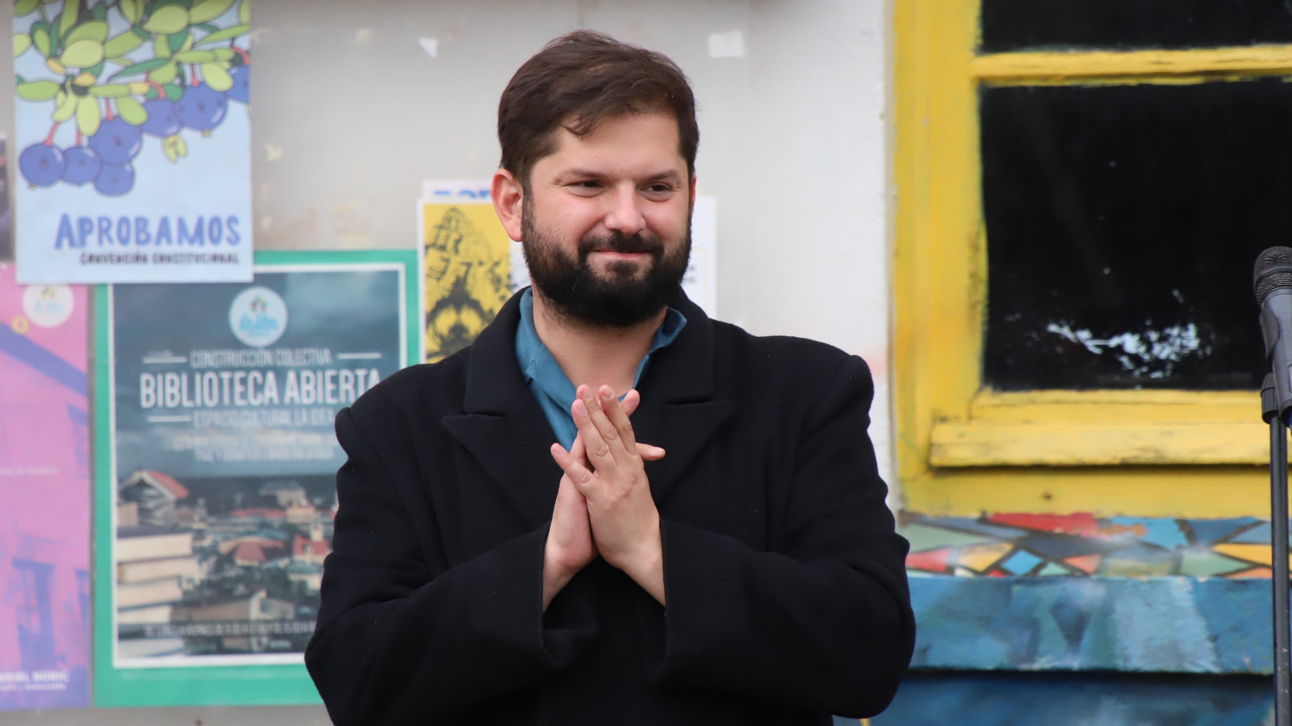 28 DE DICIEMBRE DE 2021 / MAGALLANESEl Presidente electo, Gabriel Boric, viajará a su natal Región de Magallanes.
Se realizará un acto simbólico de cierre y traspaso del Espacio Comunitario La Idea, que fue su oficina parlamentaria durante ocho años.
FOTO:FOTO: DOMINGA TRINIDAD LARA /AGENCIAUNO