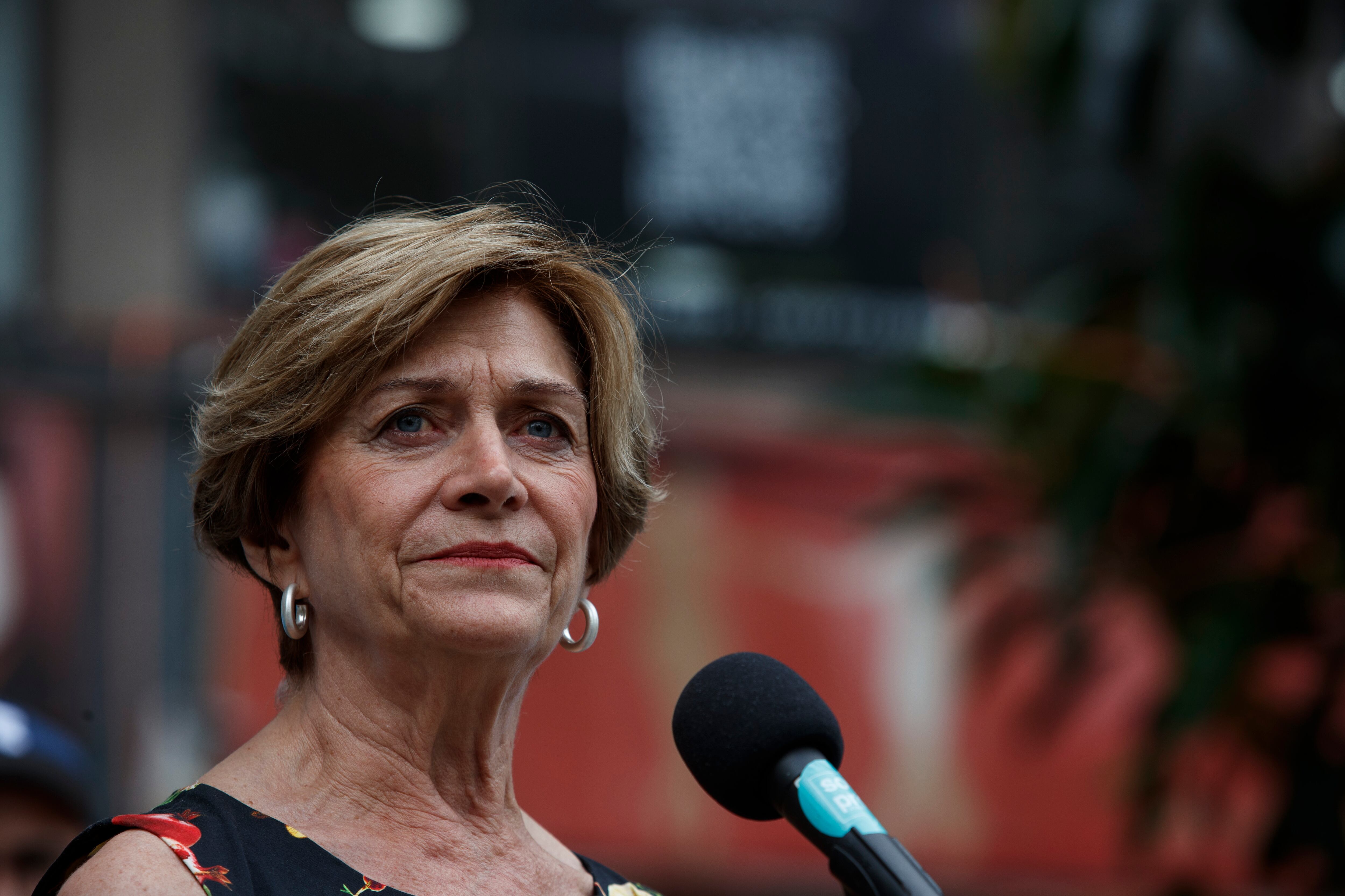 Evelyn Matthei asiste a homenaje de Piñera y acusa a la extrema izquierda de facilitar el ingreso al crimen organizado