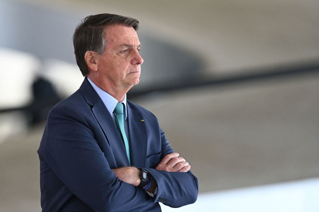 El ultraderechista gobernante brasilero Jair Bolsonaro