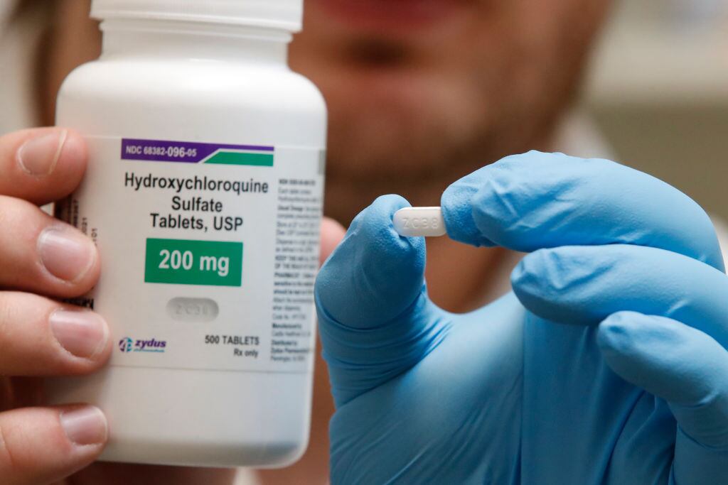 El medicamento de la hidroxicloroquina