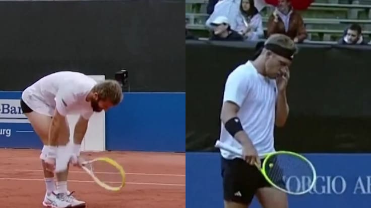 Polémico tenista se baja los pantalones en pleno partido y provoca desagradable momento en torneo ATP