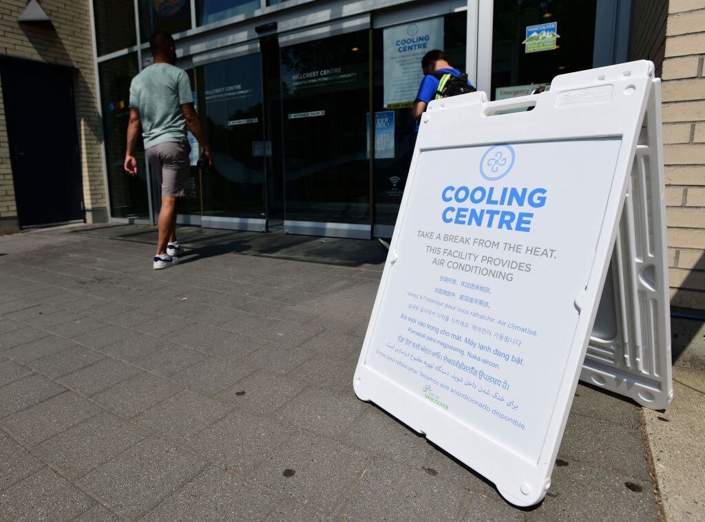 Centro comunitario ofrece una zona de enfriamiento en Vancouver