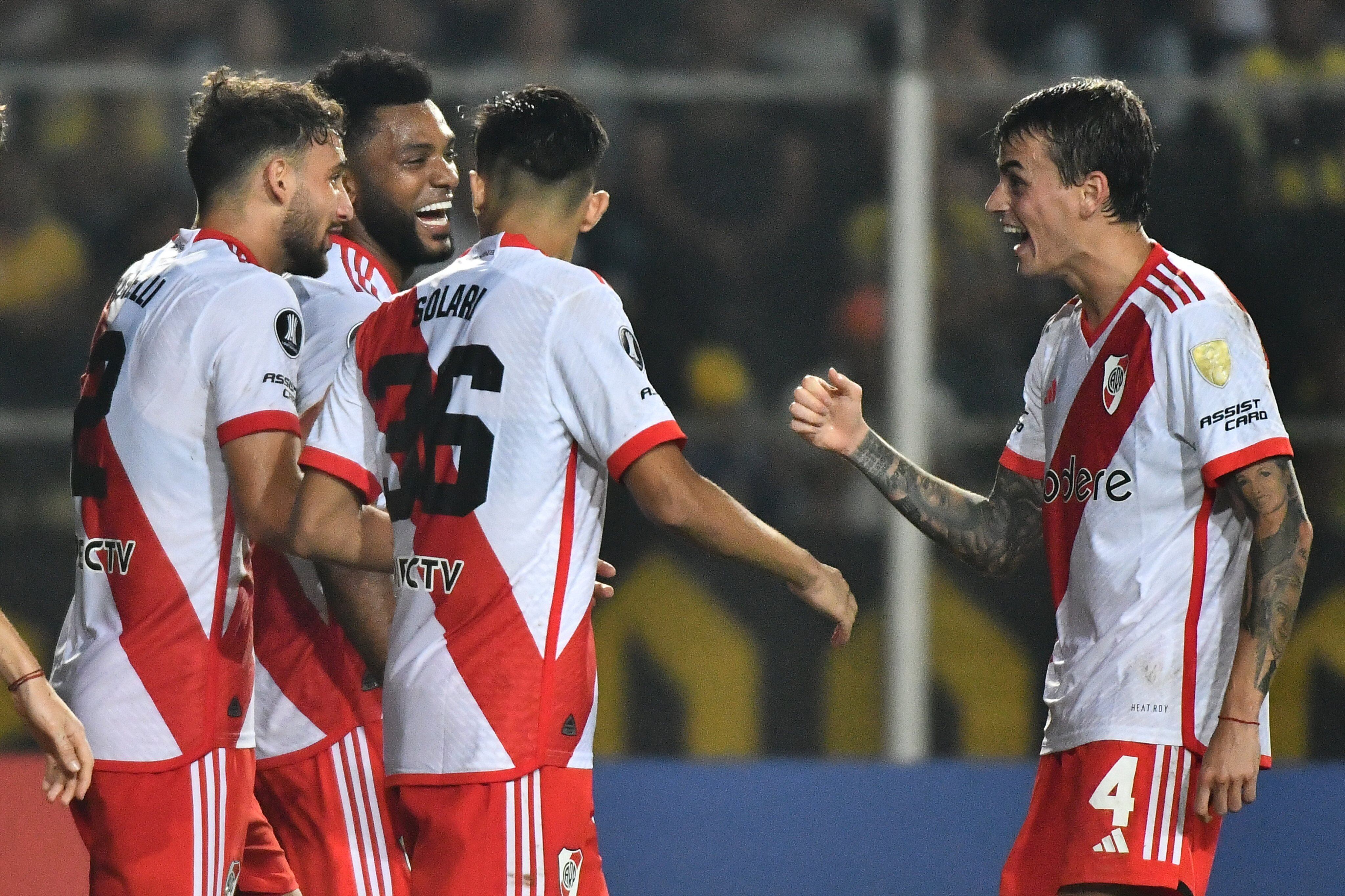 Pese a las dificultades, River se terminó llevando los tres puntos desde Venezuela | X: River Plate