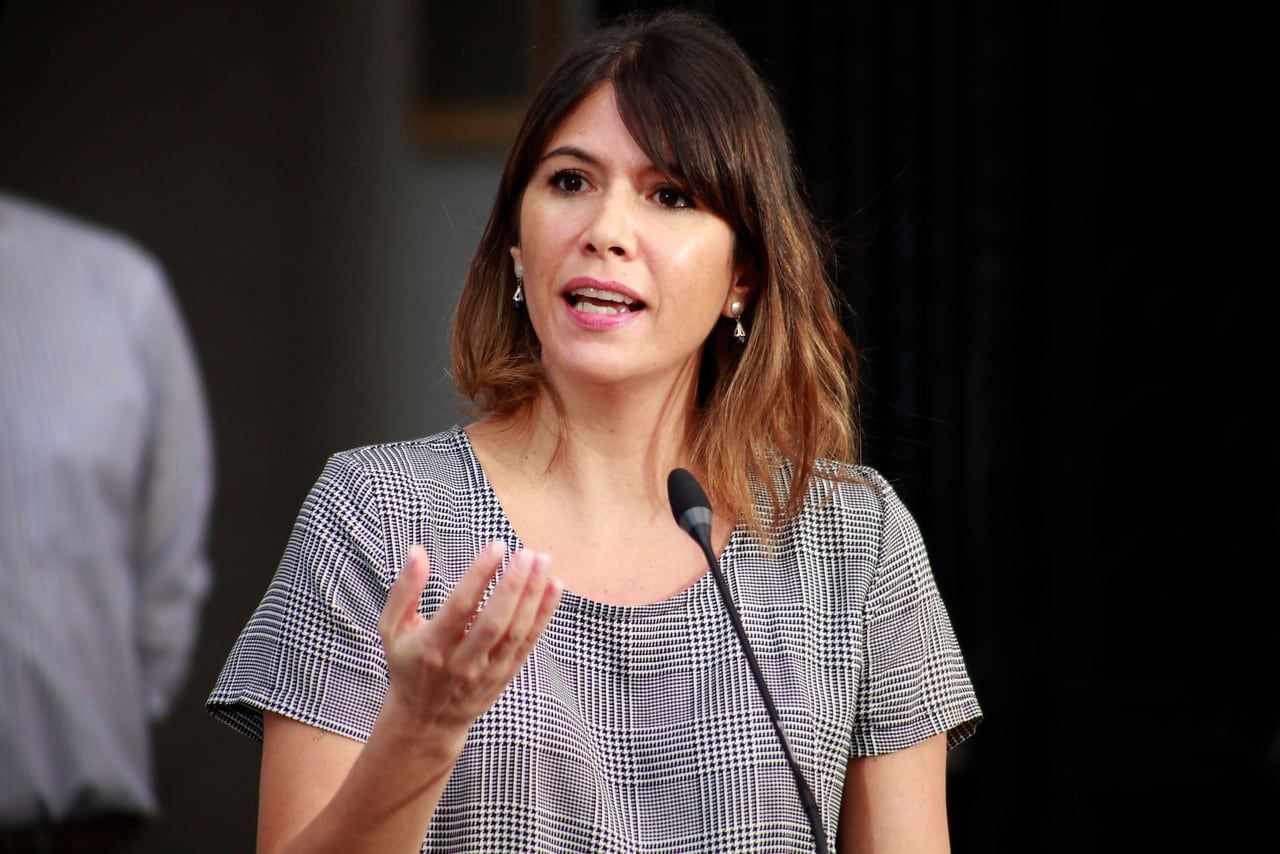 La subsecretaria de Prevención del Delito, Katherine Martorell