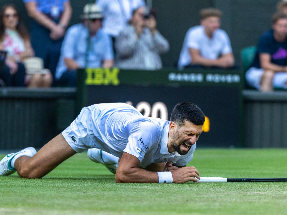 Preocupación en Wimbledon: Novak Djokovic canceló su entrenamiento previo a las semifinales con Jannik Sinner