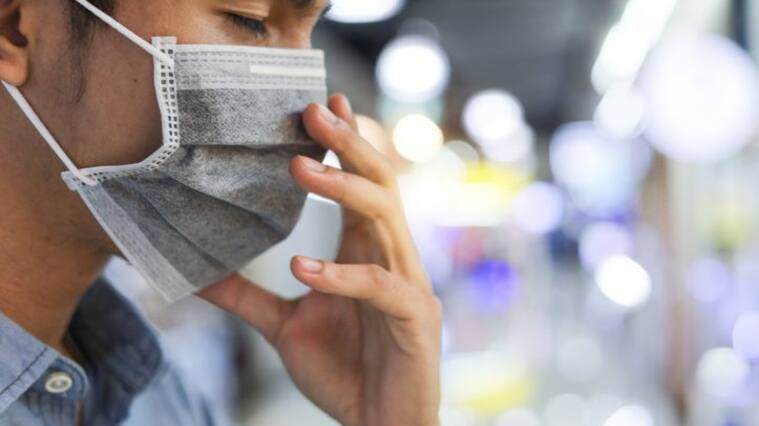 mask,man wearing protection mask against Novel coronavirus (2019-nCoV) ,.Healthcare concept
