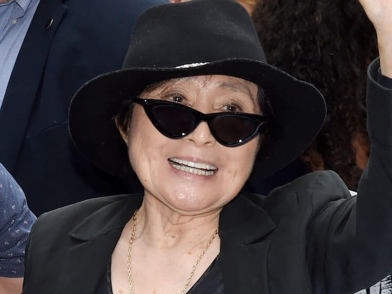 NEW YORK, NY - SEPTEMBER 13:  Yoko Ono attends the launch of Come Together NYC by The John Lennon Educational Tour Bus Presented by OWC at City Hall on September 13, 2018 in New York City.  (Photo by Kevin Mazur/Getty Images for The John Lennon Educational Tour Bus)