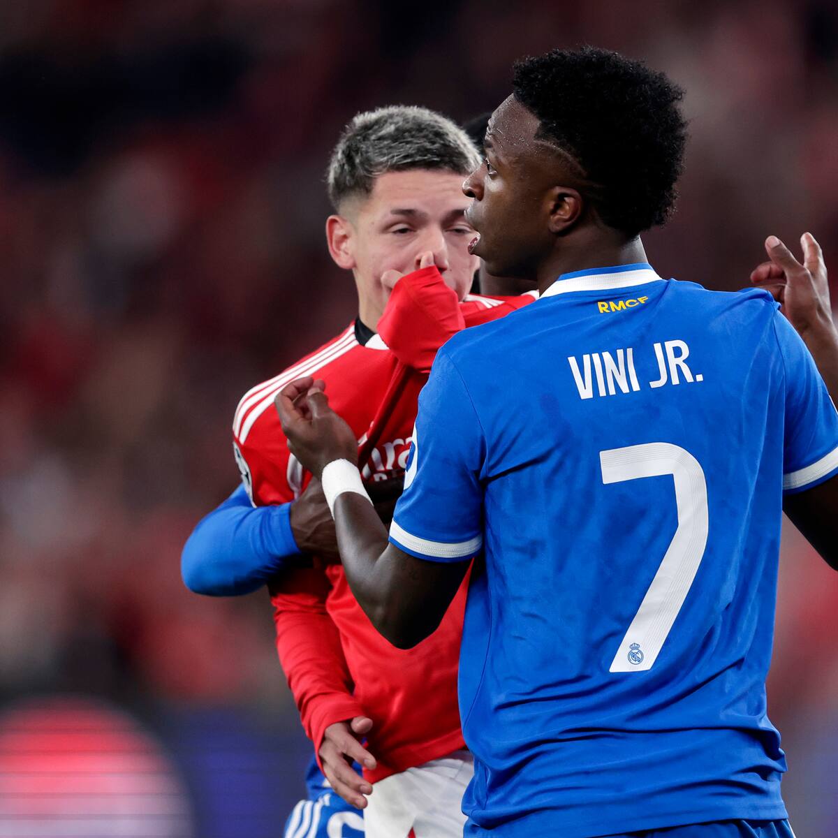 Prestianni rompe el silencio tras acusación de racismo contra Vinicius y apunta a la UEFA: “Me castigaron sin pruebas”