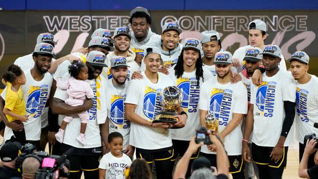 Warriors campeones Conferencia Oeste NBA - playoffs NBA - Mavericks