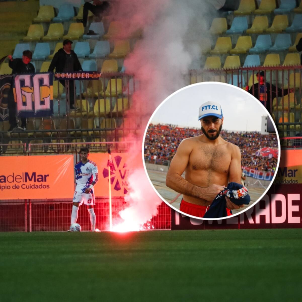 “Estos giles cag... todo”: Johnny Herrera explota por los incidentes en el partido entre Everton y la U