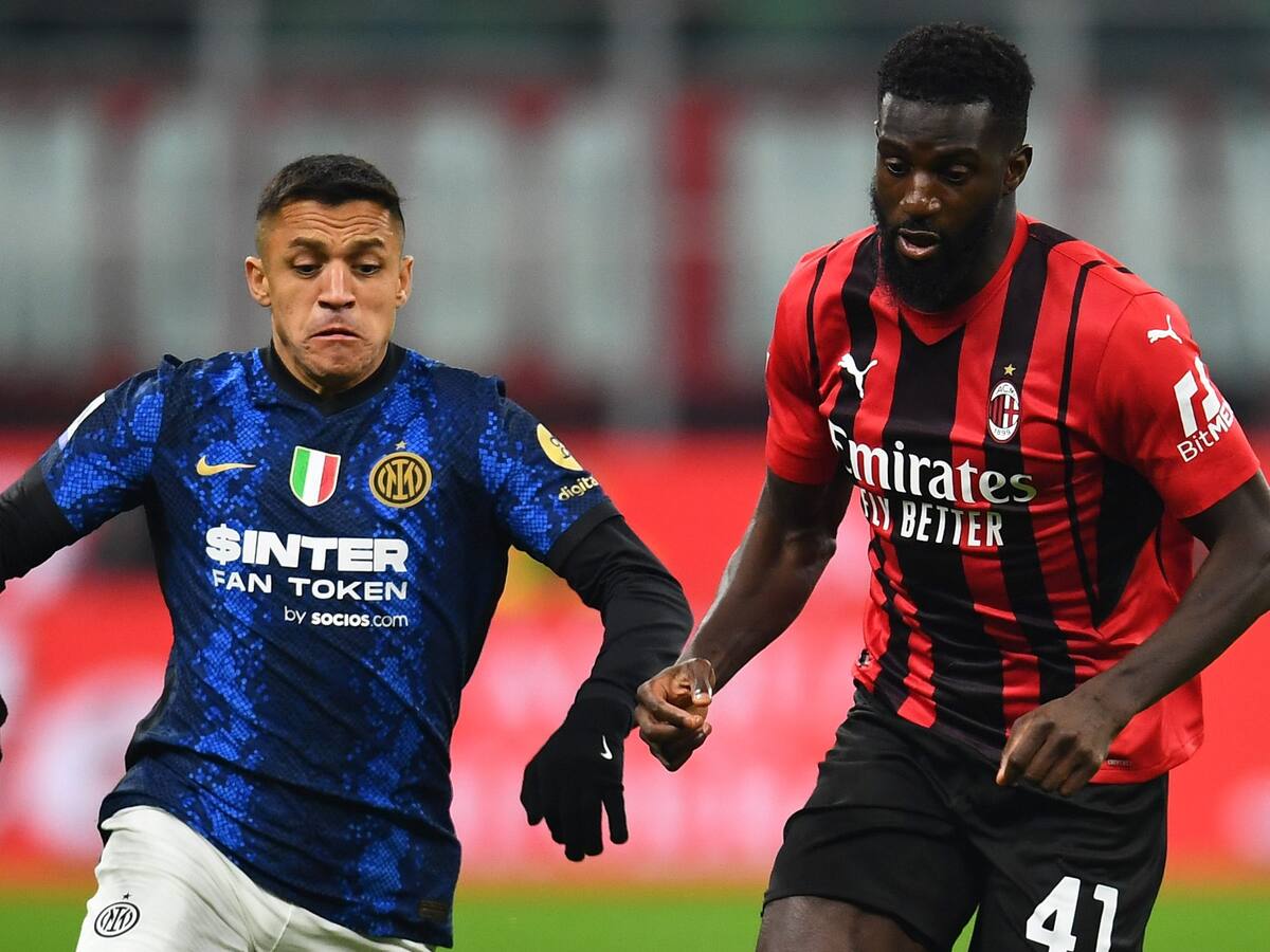 FINAL | Alexis Sánchez y Arturo Vidal ingresaron en el segundo tiempo de la derrota del Inter ante el Milán por el Derby della Madonnina
