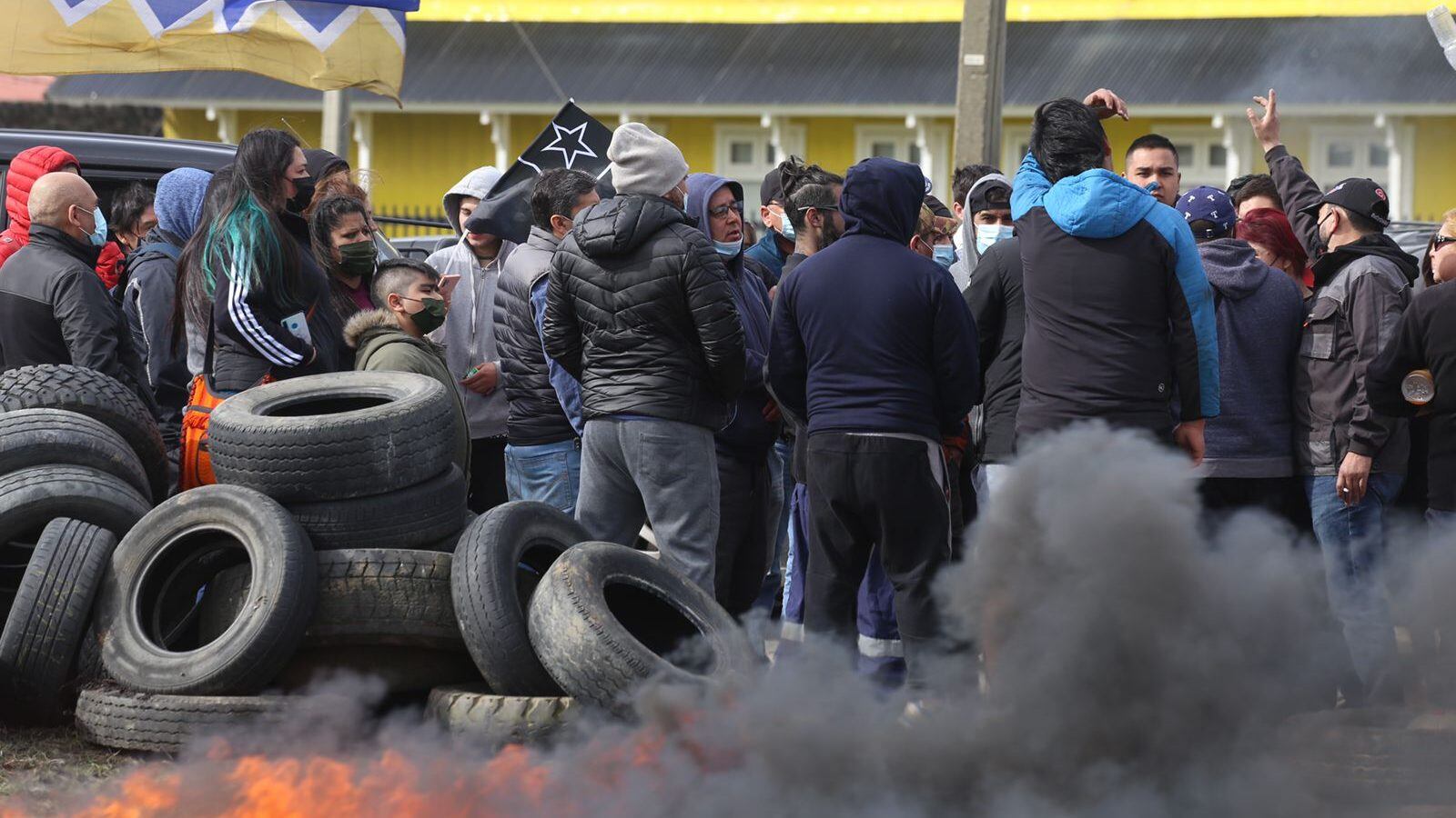 Manifestaciones Punta Arenas - alza combustibles