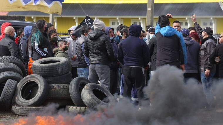 Manifestaciones Punta Arenas - alza combustibles