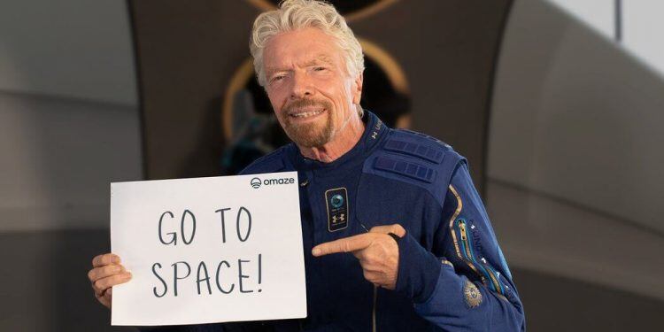 Sorteo de Richard Brason pasajes al espacio
