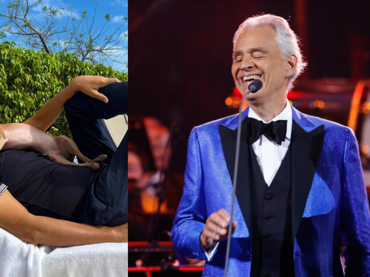 Conoce a Ginebra, la tierna perrita guía de Andrea Bocelli: lo acompañó en todo momento en Viña 2024