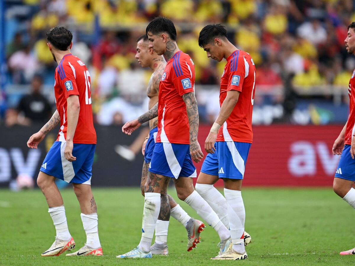 El sueño mundialista, imposible: La Roja se regala para ser goleada fácilmente por Colombia en Barranquilla