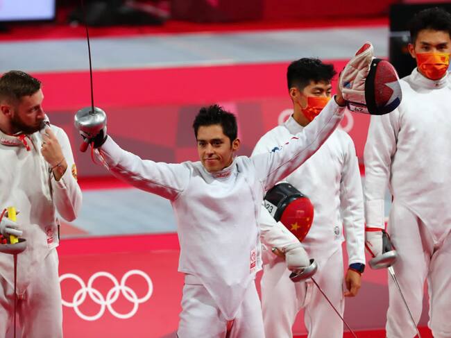 Esteban Bustos arrancó en el top 20 del pentatlón moderno en Tokio 2020