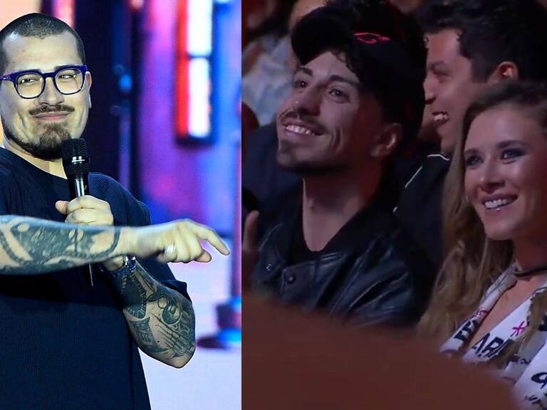 ¡Disparó contra Kaminski frente a Carla Jara! La hilarante rutina con la que Claudio Michaux hizo reír en el Festival de Olmué