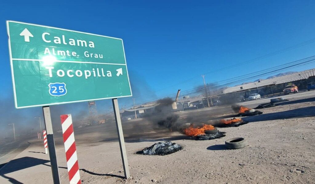 Paro en Calama
