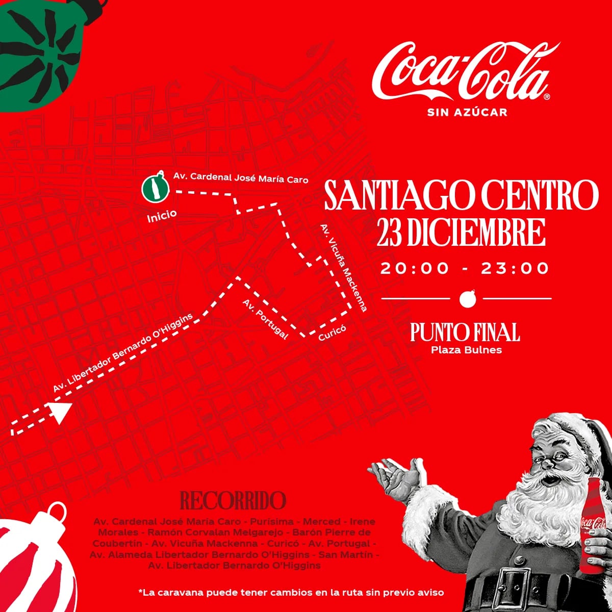 Carava Navideña Coca-Cola 2023