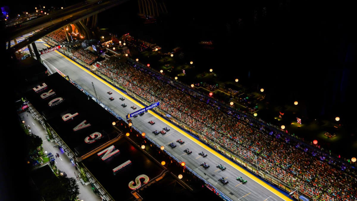 Gran Premio de Singapur de F1: dónde, cómo y cuándo ver la clasificación y la carrera en vivo, online y en TV