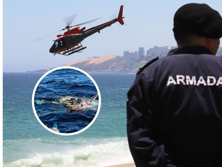 Tras hallazgo de embarcación en el Biobío: Armada retoma búsqueda de los 7 tripulantes desaparecidos este lunes