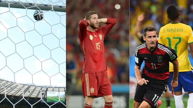 El palo de Pinilla, Alemania humilla al local y España sufre en el Maracaná: cinco momentos icónicos del Mundial de Brasil 2014