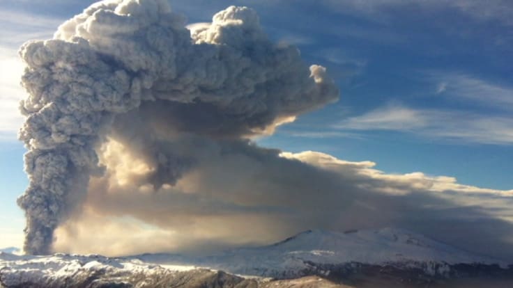 Actividad en volcán Puyehue
