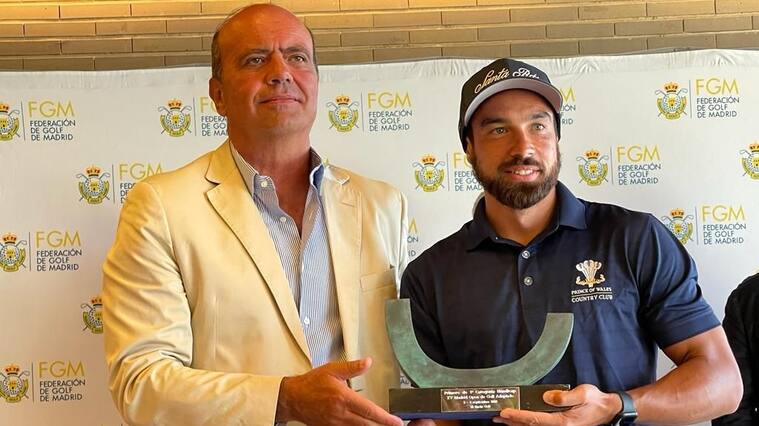 Hernán García, campeón de golf adaptado en España: "Fueron meses de retomar el juego tras perder más de 20 kilos de masa muscular"