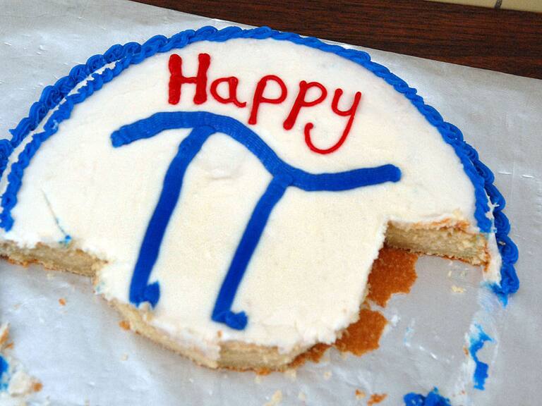 Date: Mar 14, 2007 Slug: me-pi assignment no: 189041 Photographer: Gerald Martineau Keen Hill elementary School celebration of the math term "pi" The remnants of a cake decorated with the PI symbol reflects the involvement with the celebration. (Photo by Gerald Martineau/The The Washington Post via Getty Images)