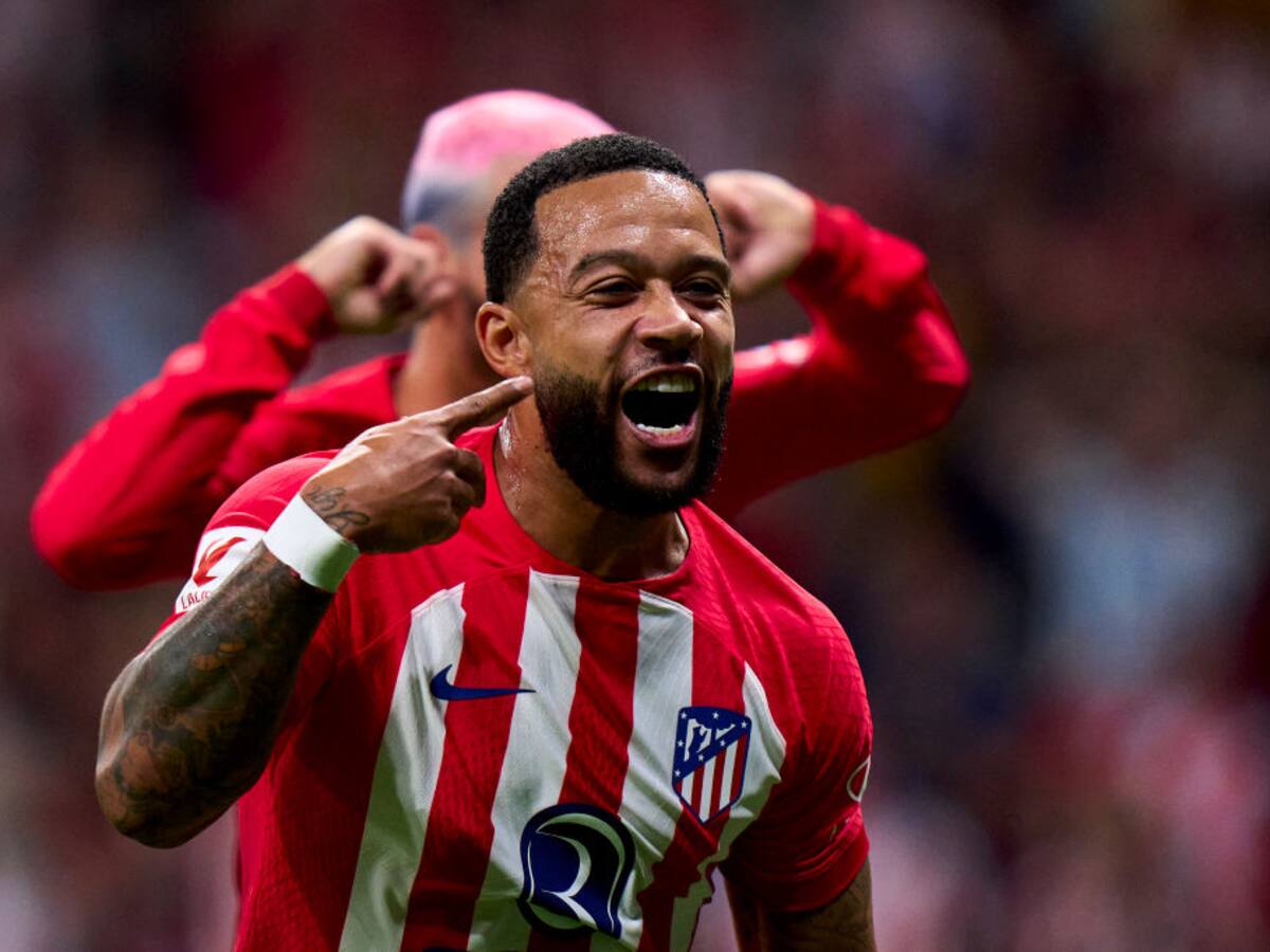 Postula al Puskás: el golazo de Memphis Depay en la victoria del Atlético Madrid por La Liga