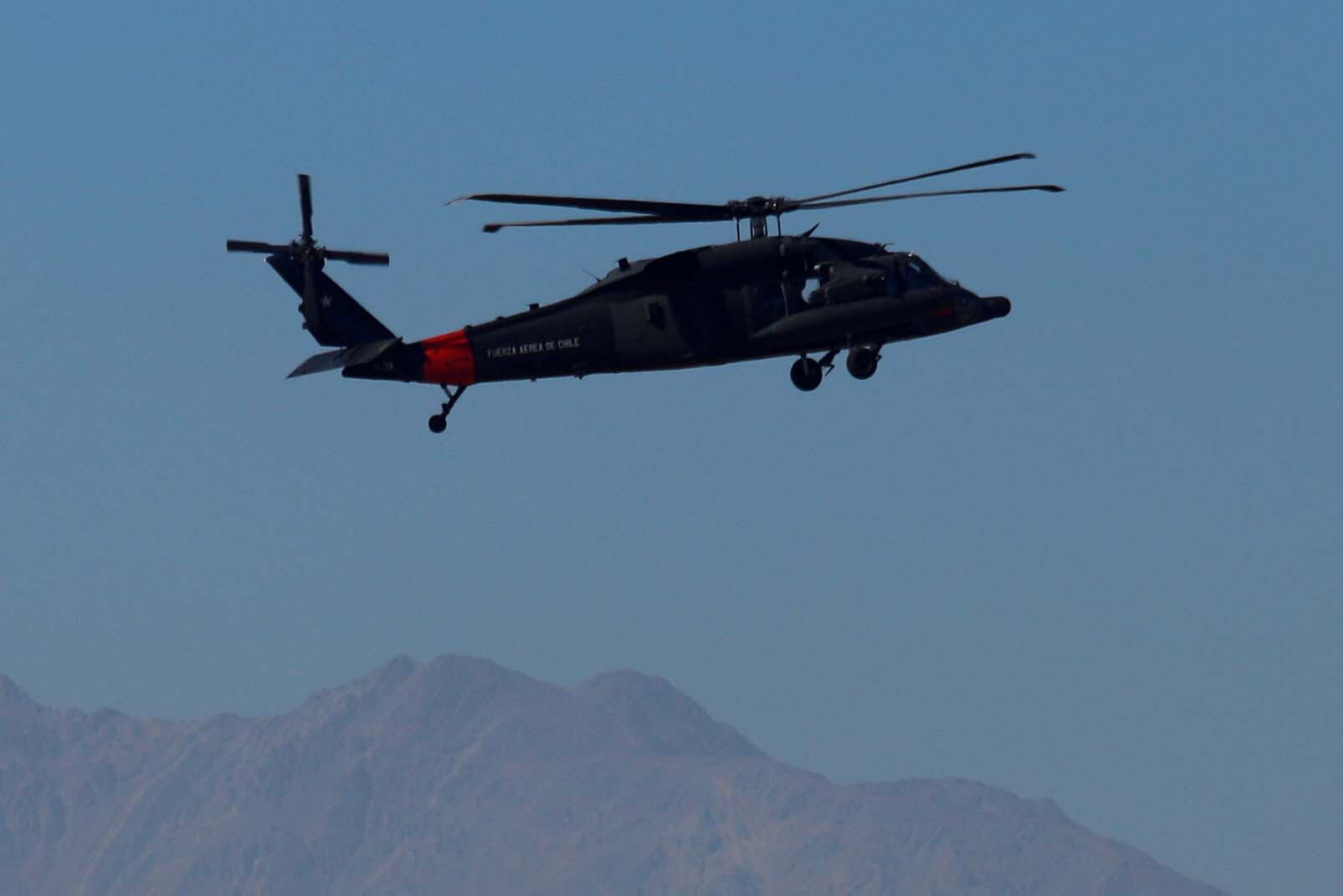 Helicóptero MH-60M Black Hawk de la FACh