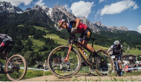 Martín Vidaurre logró medalla de plata en la Copa del Mundo sub 23 de Mountain Bike en Francia