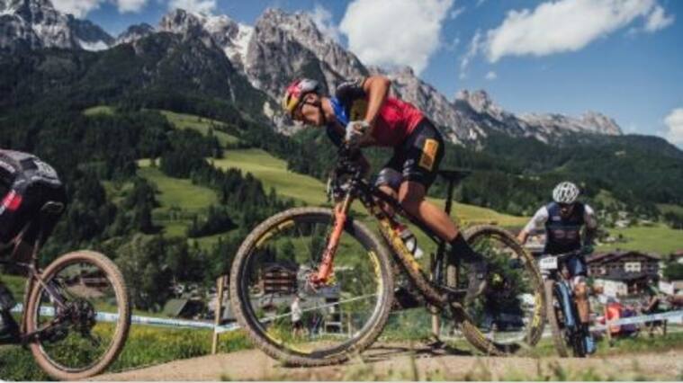 Martín Vidaurre logró medalla de plata en la Copa del Mundo sub 23 de Mountain Bike en Francia