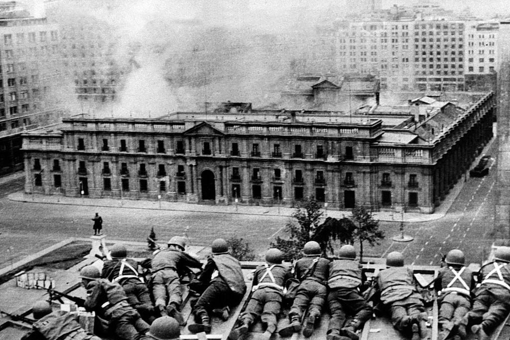 Bombardeo a La Moneda en 1973 | Getty Images
