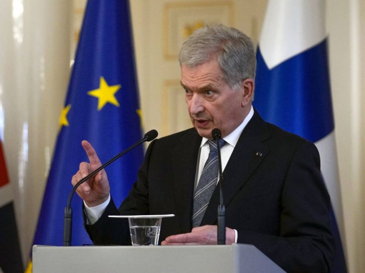 Presidente y primera ministra de Finlandia apoyaron el ingreso a la OTAN