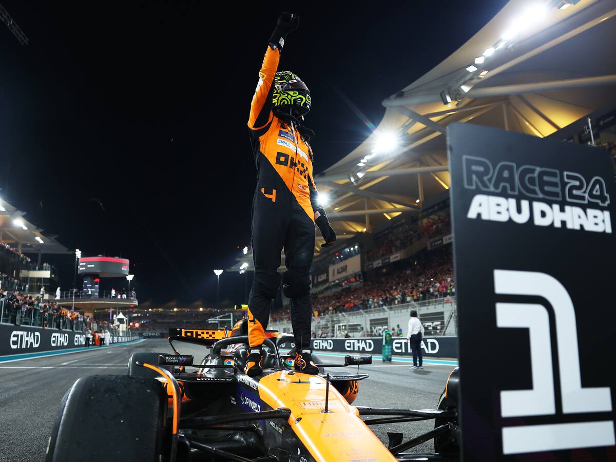 Fórmula 1: Lando Norris se quedó con el GP de Abu Dhabi y McLaren obtuvo su primer campeonato de constructores del siglo
