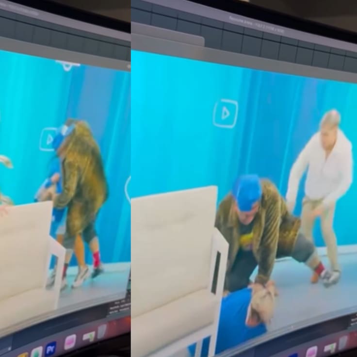 Programa chileno termina con brutal pelea e insultos de grueso calibre: “Perro chuche...”