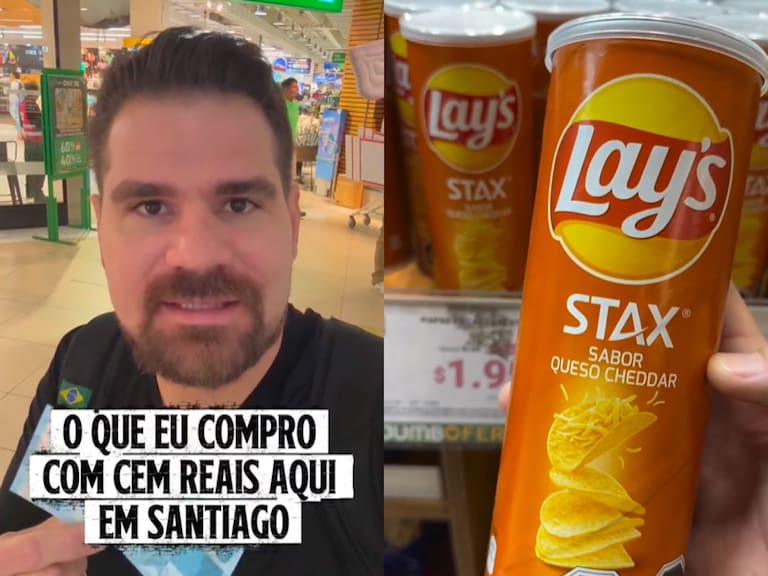 Extranjero en Chile pasó al Jumbo, mostró lo que pudo comprar y provocó esto: “Es demasiado...”