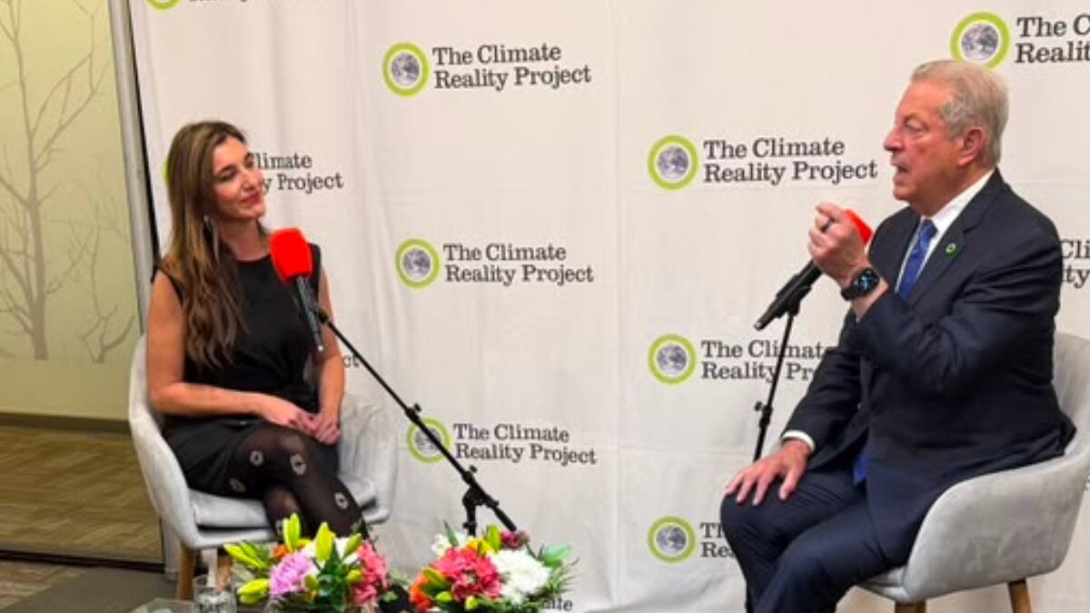 Al Gore en Chile: el exvicepresidente de EE.UU. expone las “dos grandes mentiras” del cambio climático