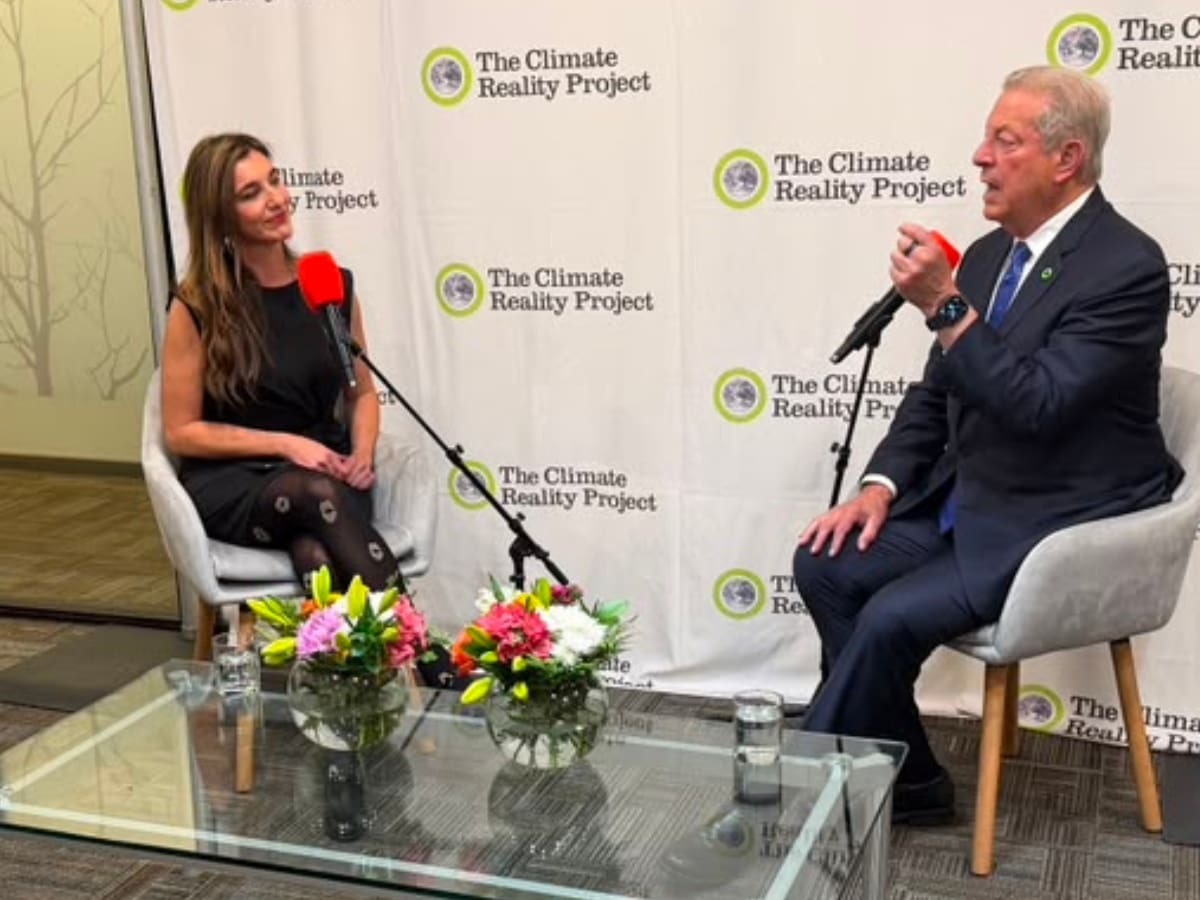 Al Gore en Chile: el exvicepresidente de EE.UU. expone las “dos grandes mentiras” del cambio climático
