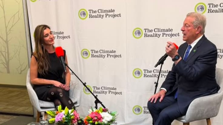 Al Gore en Chile: el exvicepresidente de EE.UU. expone las “dos grandes mentiras” del cambio climático