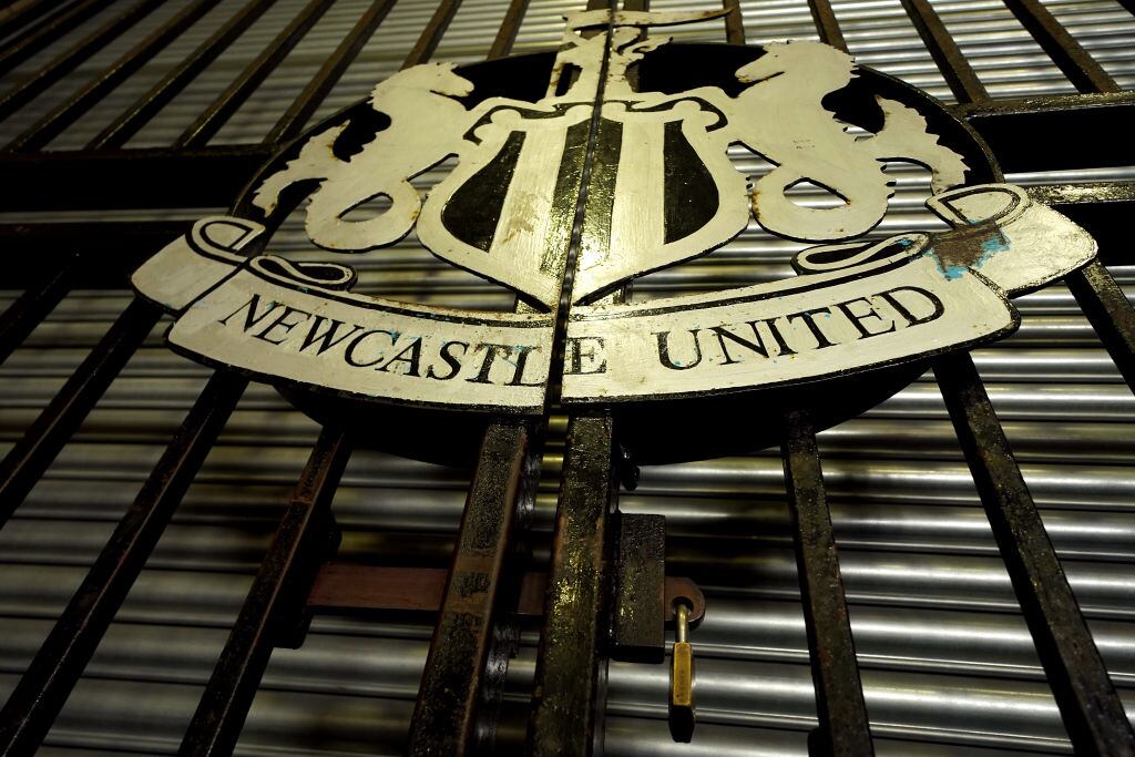 El escudo del Newcastle United Football Club