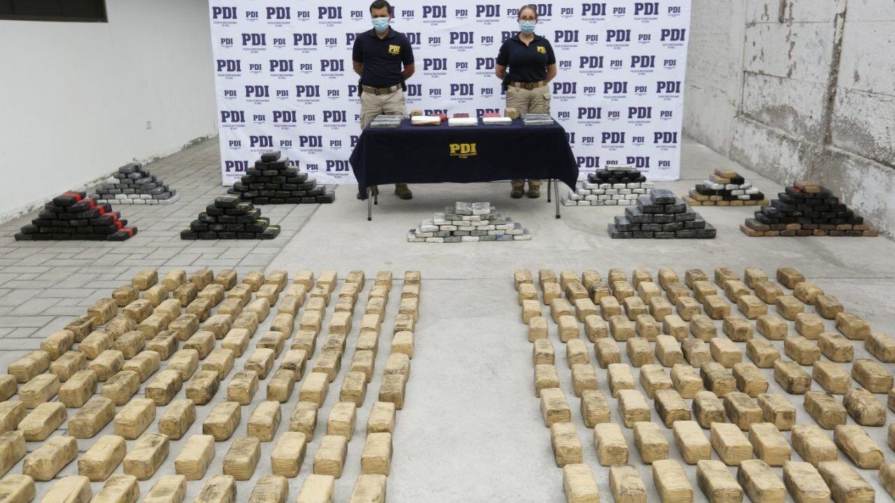 Banda narcotraficantes PDI Tarapacá