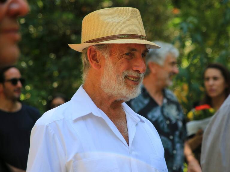 07 de marzo de 2020/SANTIAGO
El actor Hector Noguera, durante los funerales de la actriz belgica castro y de su marido, el dramaturgo alejandro sieveking.
FOTO: JOS FRANCISCO ZòIGA/AGENCIAUNO