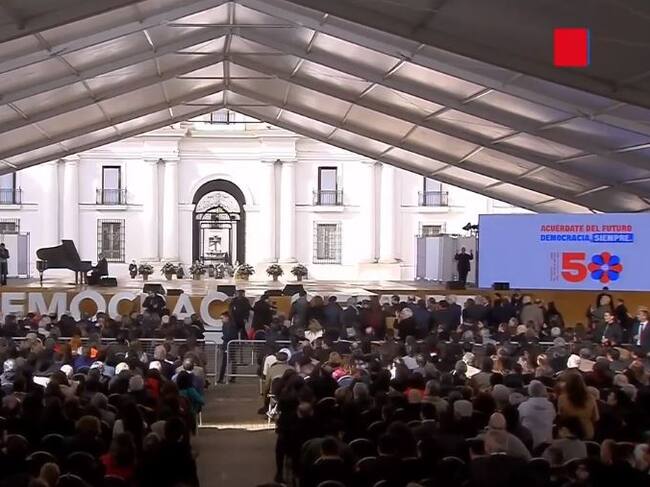 Conmemoración 50 años del golpe de Estado en La Moneda